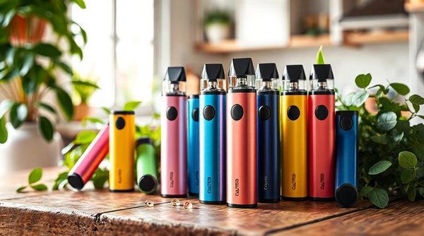 Puffs rechargeables : une palette de saveurs à découvrir !